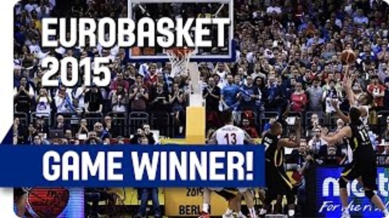 Nemanja Bjelica's Game Winner v Germany! - EuroBasket 2015