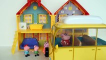 Familia Peppa Pig em Portugues no Churrasco de Carro Novo!!! Parte 1 Disneytoptoys
