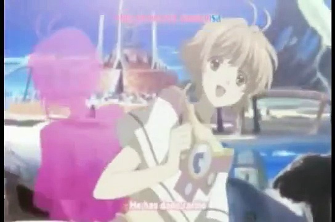 Sakura y Shaoran (espiral)