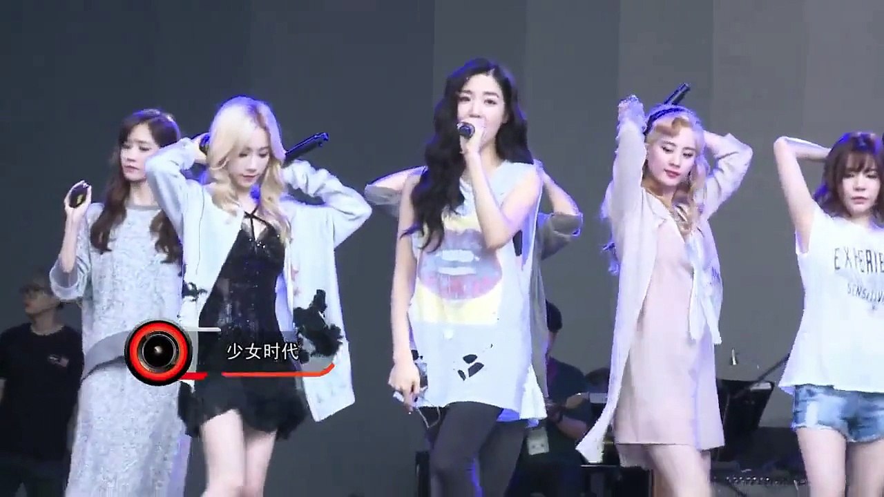 150906 DMC 2015 Radio DJ Concert SNSD Lion Heart Rehearsal 1