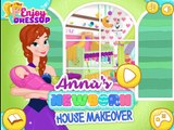 Disney Princess Frozen Anna - Newborn Baby House Makeover Online - Baby Games