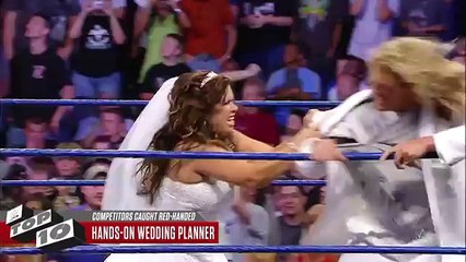 Competitors Caught Red-Handed- WWE Top 10