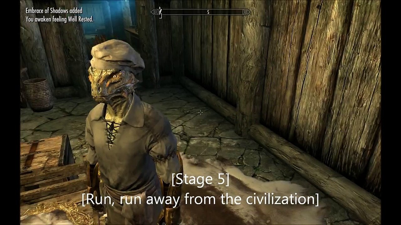 Skyrim: Argonian Vampire Progression