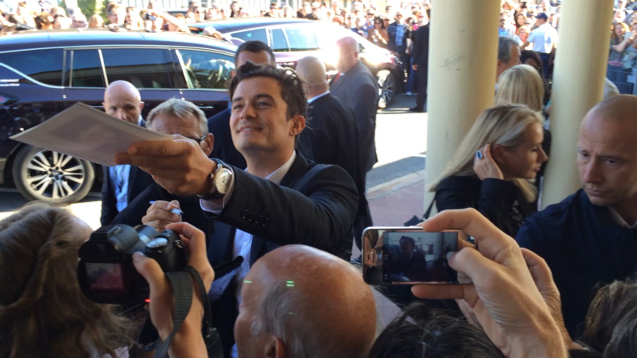 Orlando Bloom à Deauville