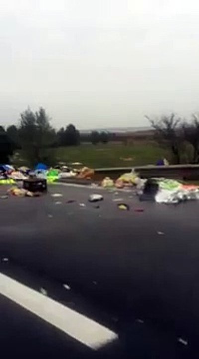Grateful migrants in Hungary