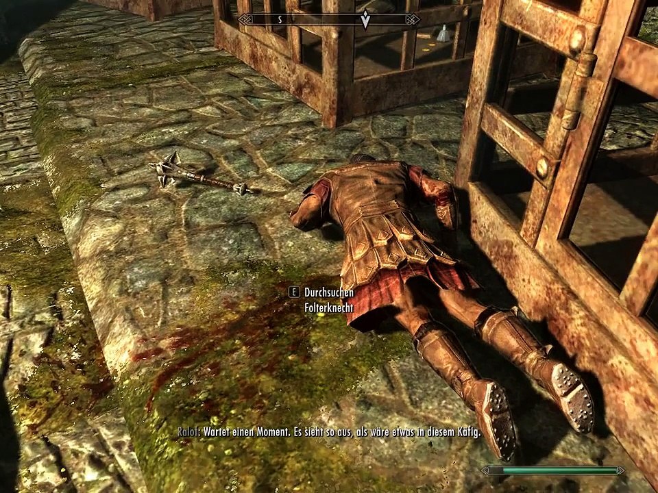 lets play The Elder Scrolls 5 Skyrim (3) Folterkammer+kein zurück