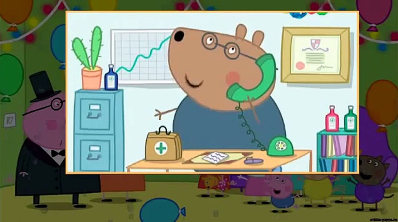 Свинка Пеппа 2 сезон  Джордж простудился, 24 серия Peppa pig  series 24