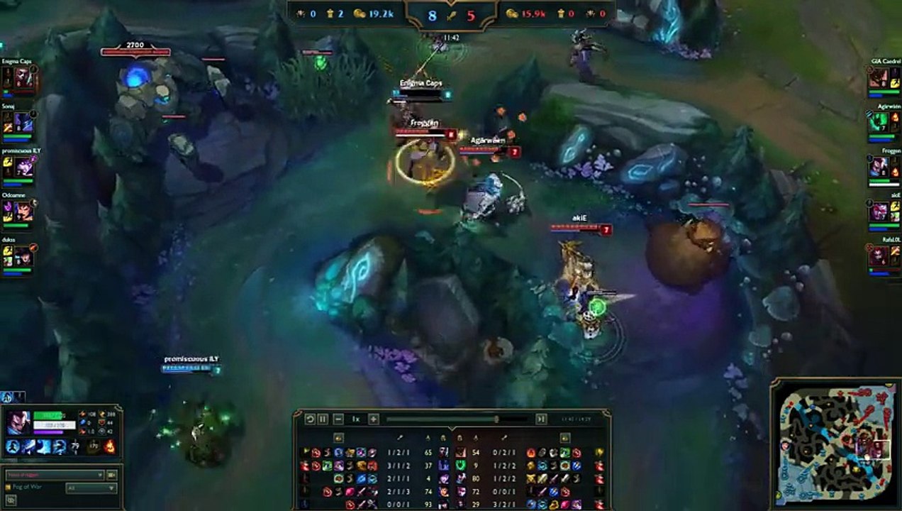 [LOL EXA] Elements Froggen - Yasuo vs Ekko - EUW LOL SoloQ Highlights