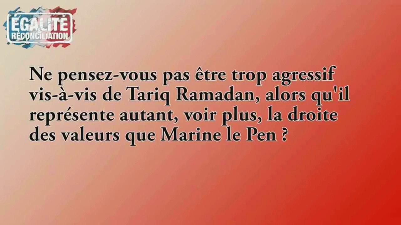 Alain Soral revient sur Tariq Ramadan