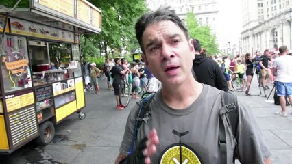 Festival du monocycle à New York