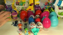 25 Surprise Eggs!!! Disney CARS MARVEL Spider Man SpongeBob HELLO KITTY LittlestPetShop AN
