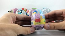 20 Surprise Eggs Disney Mickey Minnie Peppa Pig Angry Birds Hello Kitty Unboxing Opening Toy #14