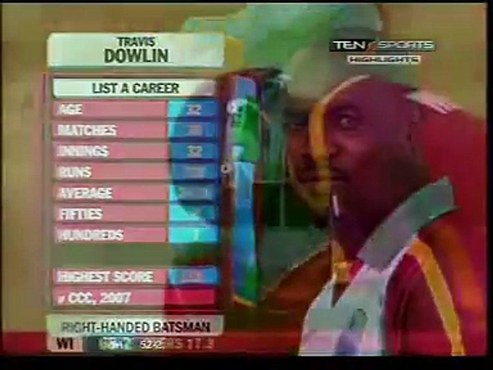 bangladesh vs west indies 2009..2nd odi highlight