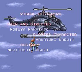 Contra 3: The Alien Wars (SNES) Ending