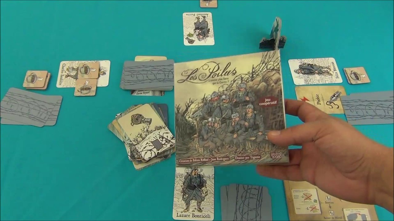 Vidéorègle #416: "Les Poilus", le jeu de société coopératif