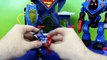 Disney Big Hero 6 Baymax saves Superman & Spiderman from Imaginext Darkseid DC Superhero