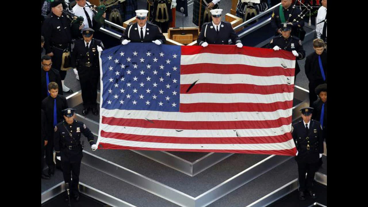 montage hommage au world trade center