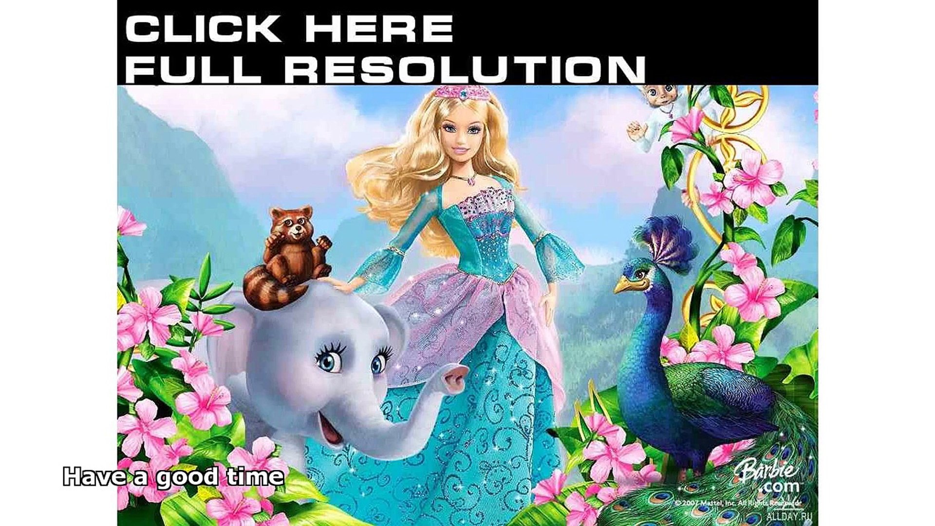 barbie barbie wale cartoon