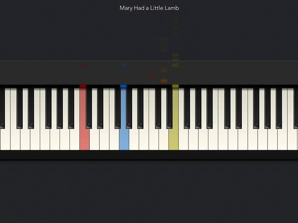Mary Had a Little Lamb - (Piano Instrumental)