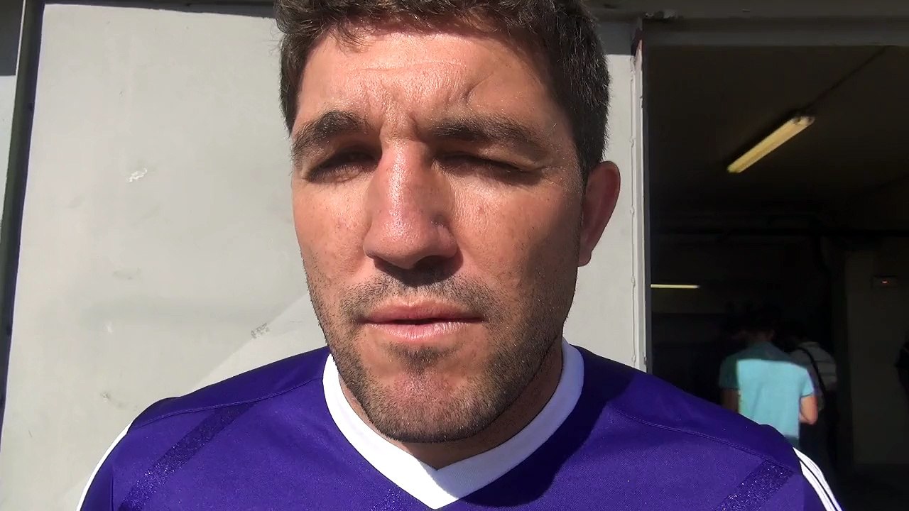 Rugby Fédérale 1 - Yoann Boulanger réagit après Vienne - USB