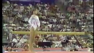 Henrietta Onodi - 1992 Olympics EF - Floor Exercise