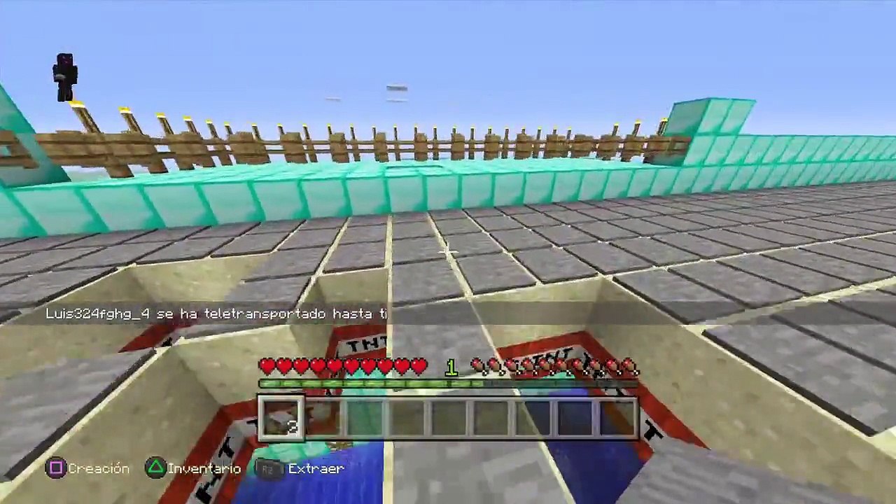 Minecraft: PlayStation tnt run
