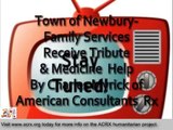 Medicine Coupons Donated to Town of Newbury Family Services by Charles Myrick Of American Consultant
