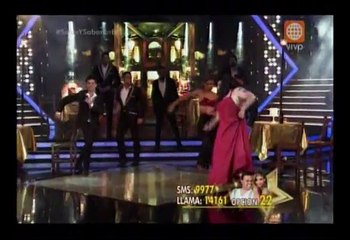 "El gran show": Andrés Hurtado volvió a interpretar a Thalía