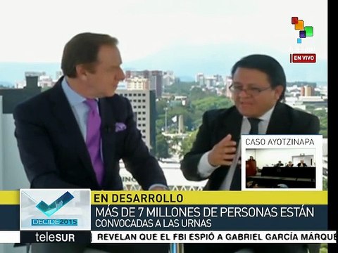 Guatemaltecos entierran de manera simbólica el sistema electoral