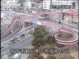 2011 Japan Tsunami  Caught on CCTV cameras