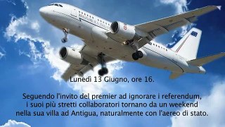 La reazione del PDL ai referendum in aereo [ORIGINALE di Casciari]