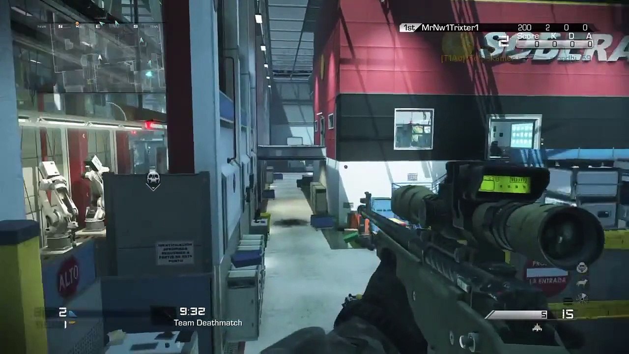 Call of duty ghost: sniper kills