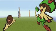 Pokémon Minecraft Pixel Art Part 12: Mew and Gastly