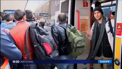 La fin d'un long périple pour des milliers de réfugiés