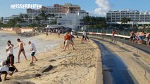 Great A340 Takeoff in St. Maarten Princess Juliana SXM / TNCM