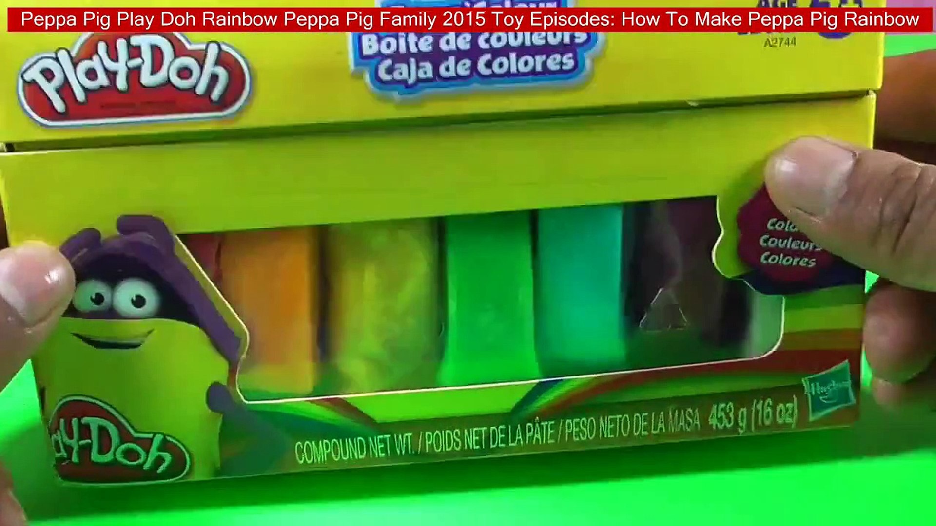 peppa pig de play doh