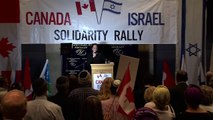 Canada - Israel – Solidarity Rally- Part 3