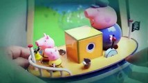 Pig George e Peppa Pig Conhecem o Barco do Vovô Pig Brinquedos e Surpresas Unboxing