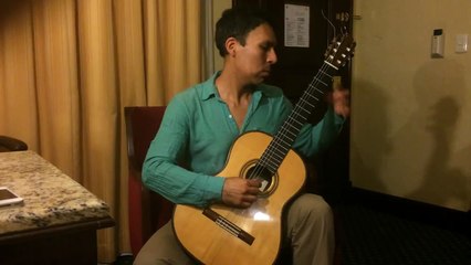 Blog entry: Jorge Caballero plays Bach Corrente from Partita BWV 1013
