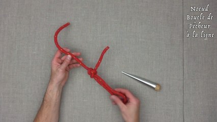 Matelotage : Noeud boucle de pecheur