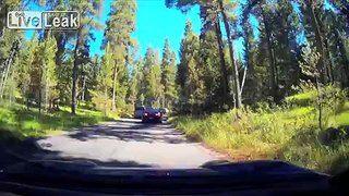 Driving across Wyoming in NSX Timelapse