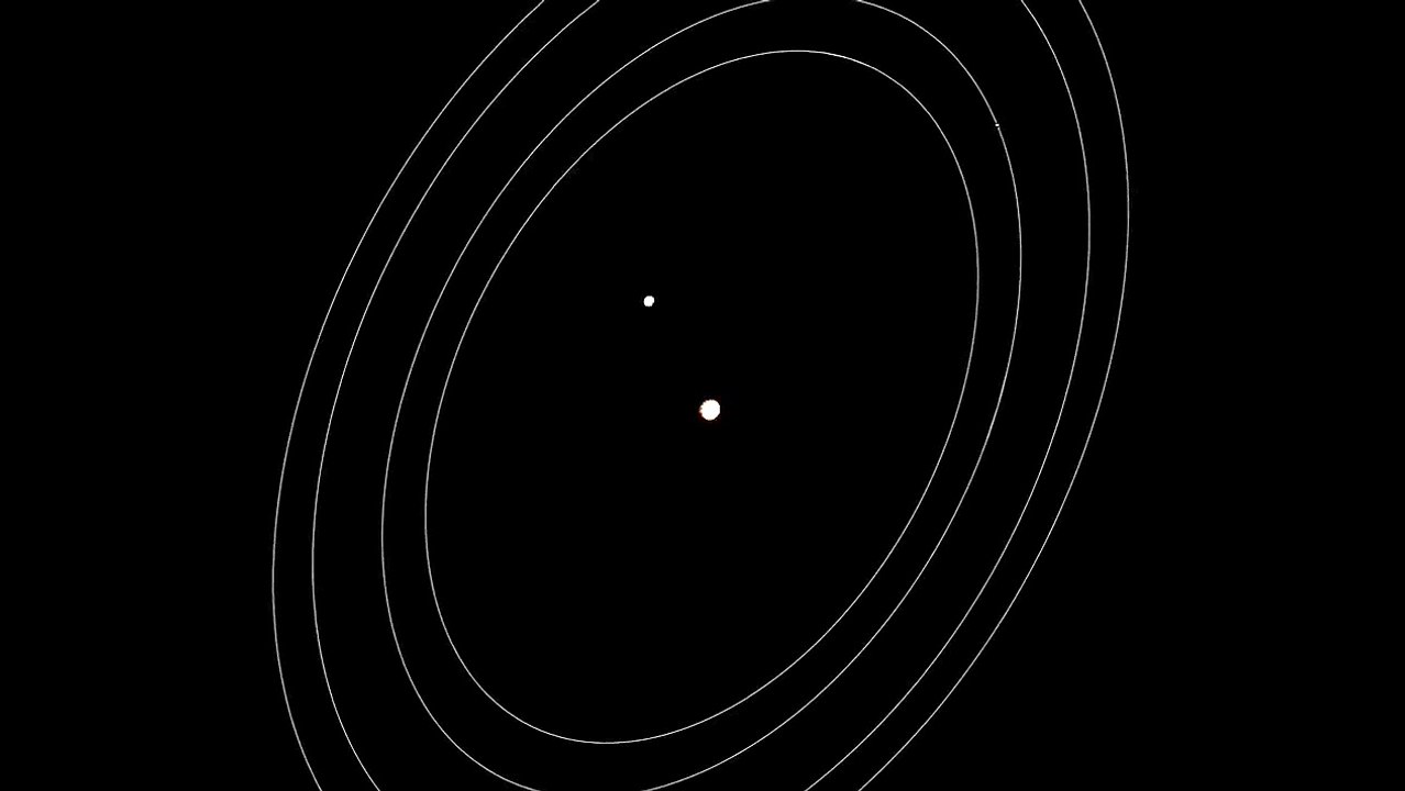 The Pluto System As Seen By New Horizons Spacecraft - HD