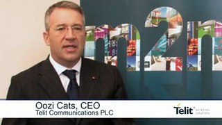 Oozi Cats, CEO Telit Communications PLC, about Telit and M2M