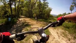 POV bike crash, torn shoulder and concussion