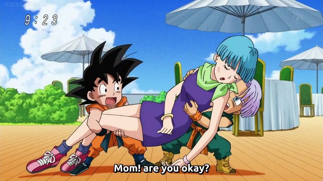 Vegeta Powers up when Beerus hits Bulma