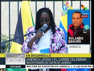 Simpson-Miller y Maduro presiden festejos de la Carta de Jamaica