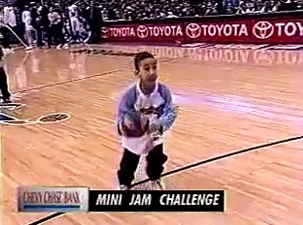 Funny Kids Best Dunk Contest at Washington Wizards Game