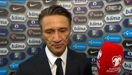 Norveška - Hrvatska 2-0, izjava N. Kovača, 06.09.2015.