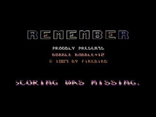 Bubble Bobble - Intro [C64 Game Intro]