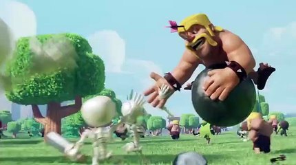 Clash of Clans - Barbarian, Hog Rider, Larry Trailer (TV Commercial) (Funny)
